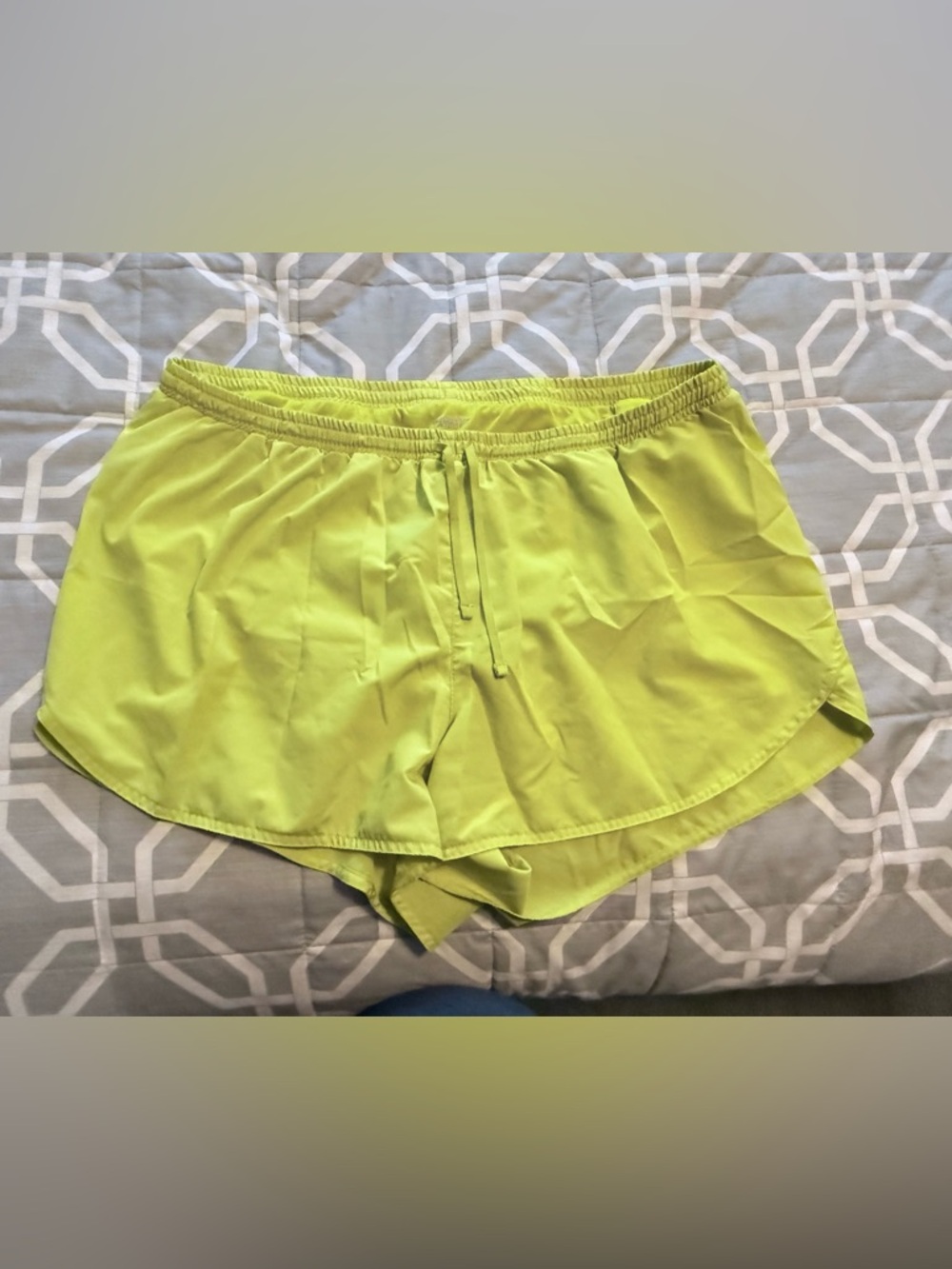 Old Navy Bright Yellow Women's Athletic Shorts
